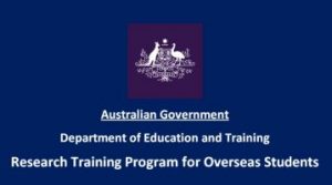 Australian Government Research Training Program Scholarships