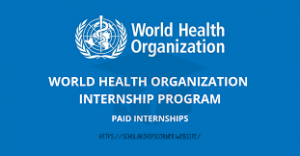 WHO Internship Programme