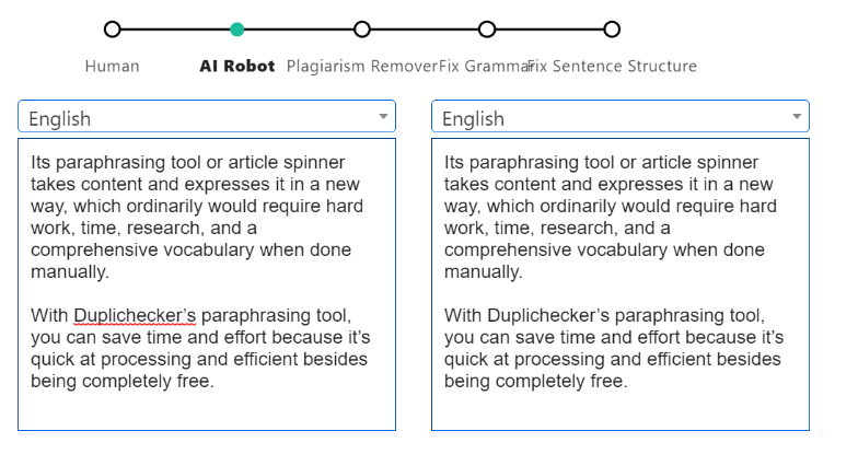 paraphrasing tool university