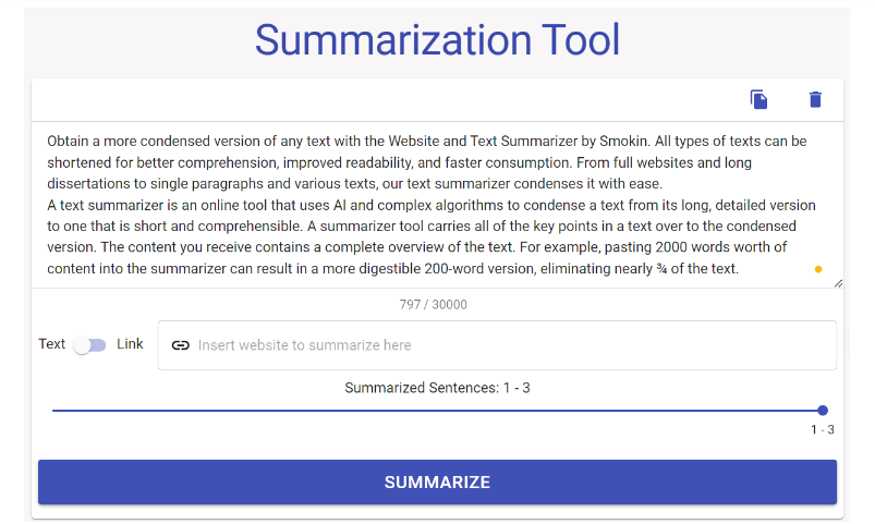 Text Summarizers to Generate Accurate Summary