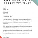 Letter of Recommendation (LOR)