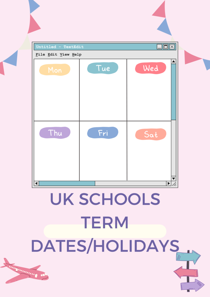 Wales School Holidays 20242025