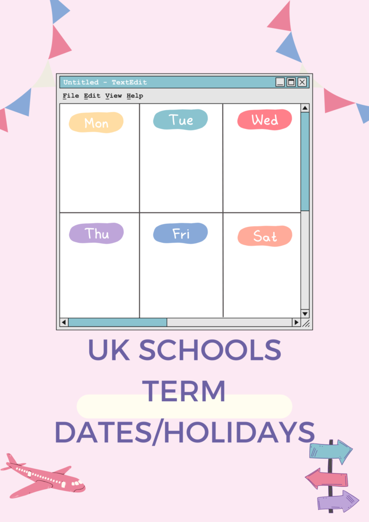 Wales School Holidays 2023 2024